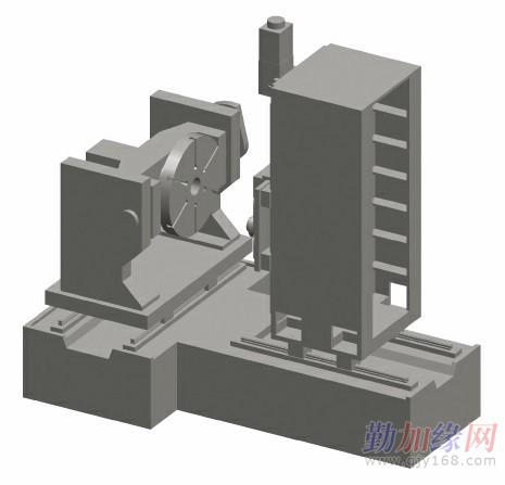 5轴联动卧式数控加工中心