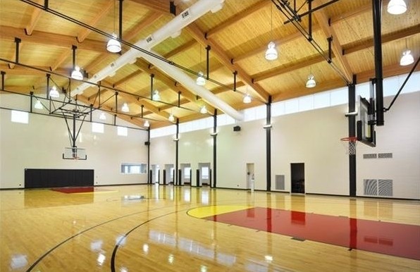 室内篮球场建造-篮球