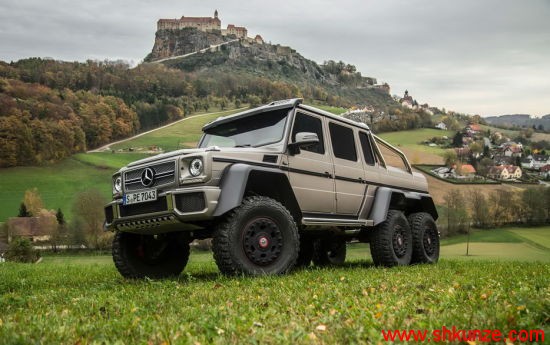 奔驰g63amg6x6六驱皮卡 上海昆泽汽车