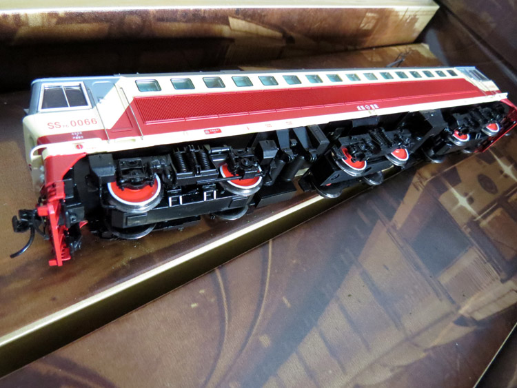 百万城火车模型 ce00701ss7c型0066成局重段