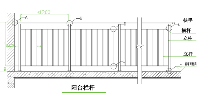 【江门护栏】护栏厂家选吉邦不锈钢护栏供应商