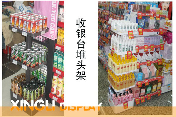 供应连锁便利店货架7-11促销堆头架