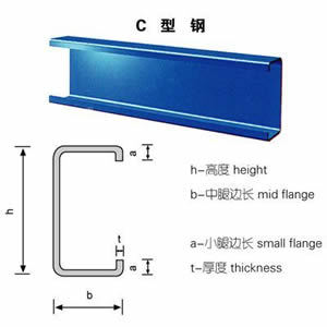 河北喷漆c型钢,c型钢生产厂家