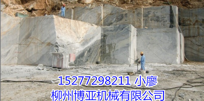 黑色大理石石材矿山开采专用金刚石绳锯机