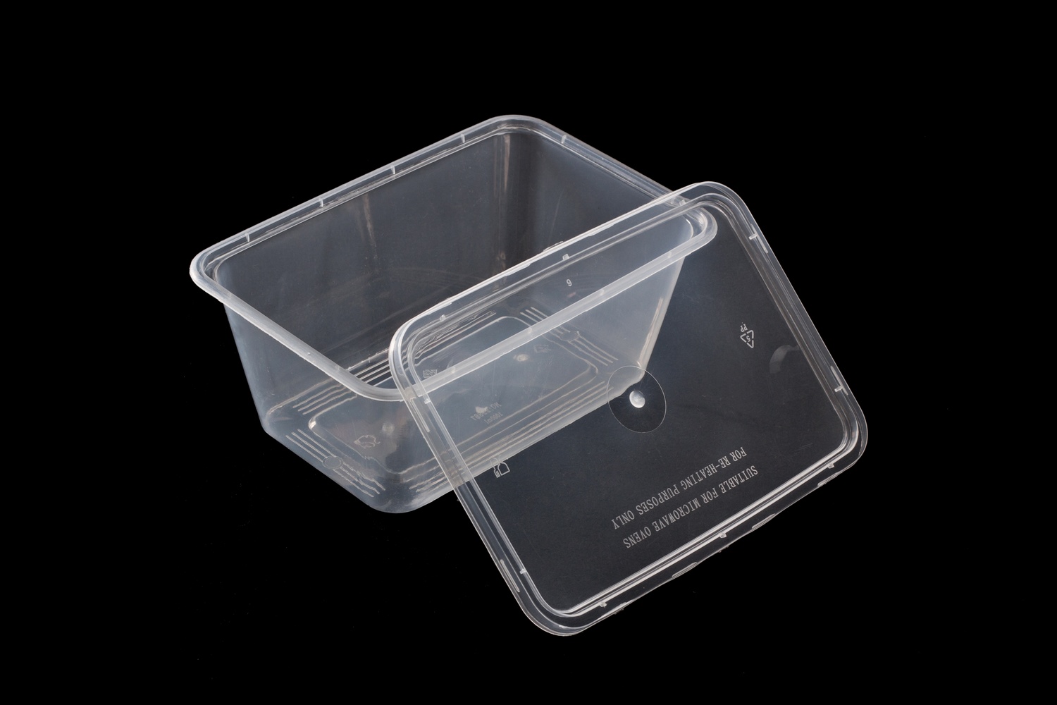 长期供应1000ml一次性环保餐盒 超厚实环保塑料盒