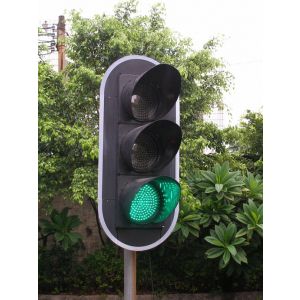 阳江交通设施 ewig灯盘直径300mm移动红绿灯交通信号灯