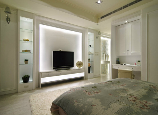 无锡一号家居网在线家装室内装修,家居装修设计   卧室电视墙如何设计