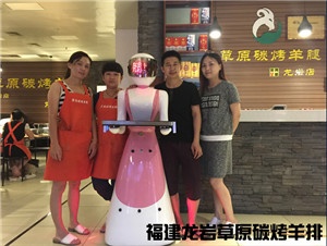 广东小贝餐厅送餐机器人,太原送餐机器人,送餐