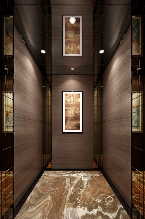 福州厦门电梯大型商场电梯轿厢装潢设计