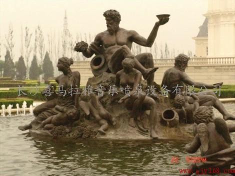 湖南喷泉长沙喜马拉雅音乐喷泉雕塑喷泉